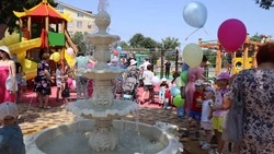 Торжественное открытие нового сквера прошло в Зеленокумске