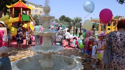 Торжественное открытие нового сквера прошло в Зеленокумске