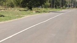 Километровый участок дороги отремонтировали в Советском округе